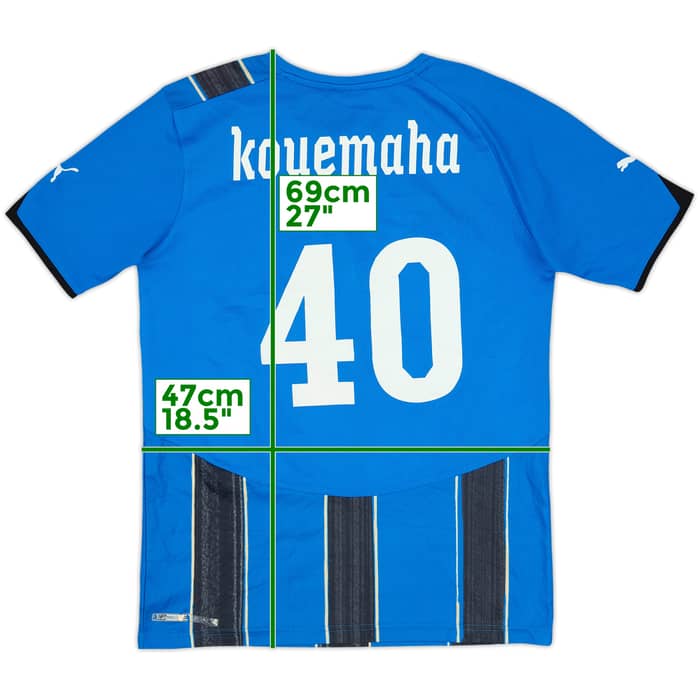 2010-11 Club Brugge Home Shirt Kouemaha #40 - 5/10 - (S)