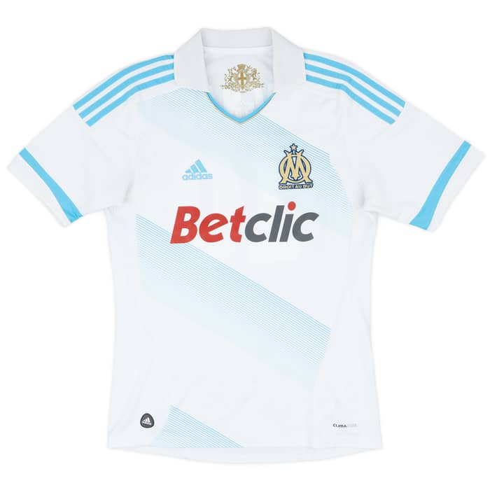 2011-12 Olympique Marseille Home Shirt Gignac #10 - 6/10 - (S)