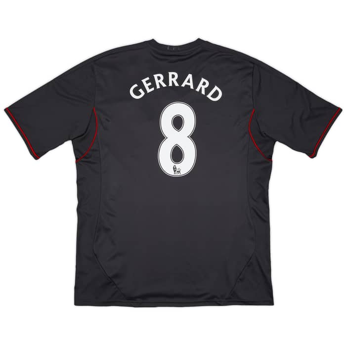 2011-12 Liverpool Away Shirt Gerrard #8