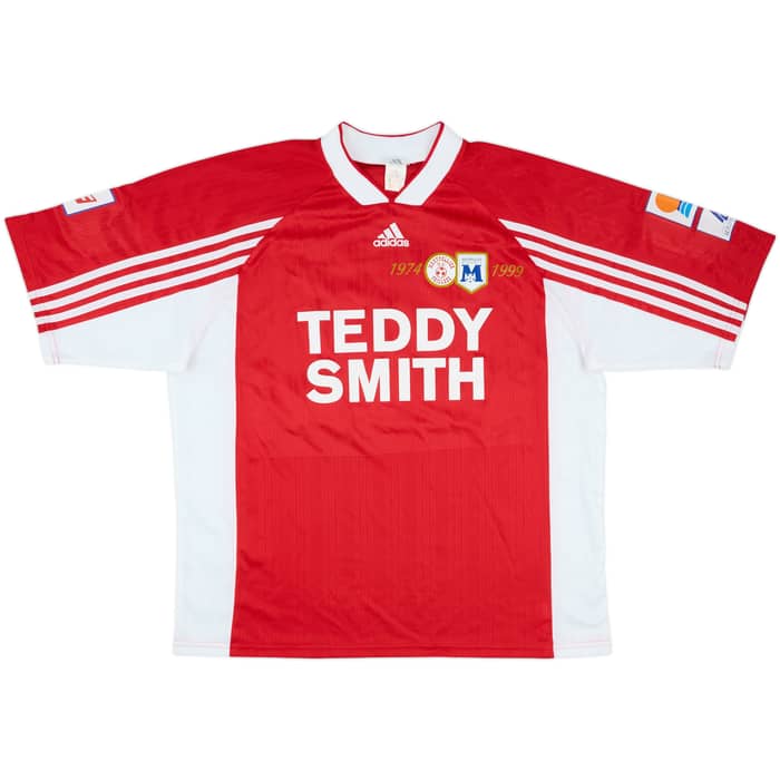 1999-00 Montpellier Match Issue Third Shirt Fournel #12