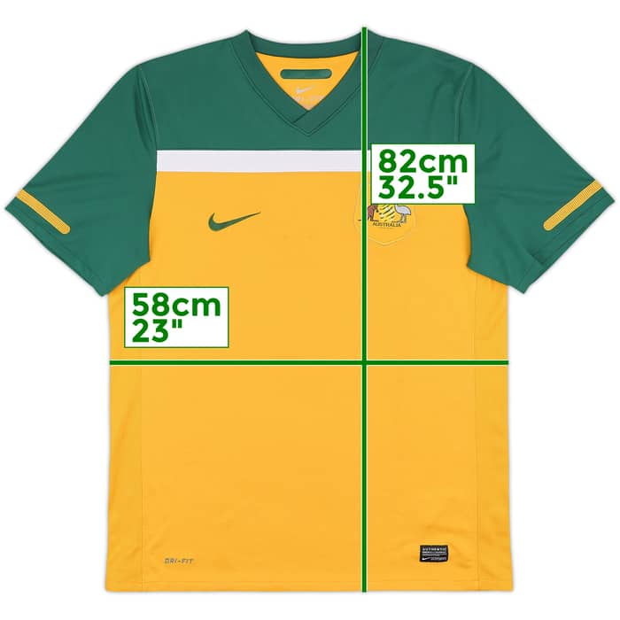 2010-11 Australia Home Shirt - 8/10 - (L)