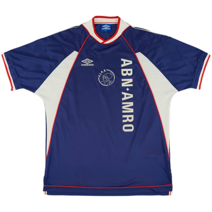 1999-00 Ajax Away Shirt Van Der Vaart #43 - 8/10 - (XL)