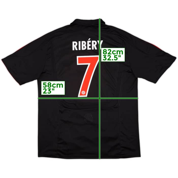 2007-09 Bayern Munich European Shirt Ribery #7 - 8/10 - (XL)