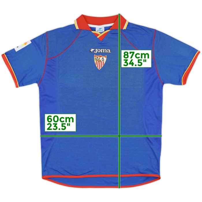 2001-02 Sevilla Third Shirt - 8/10 - (M)