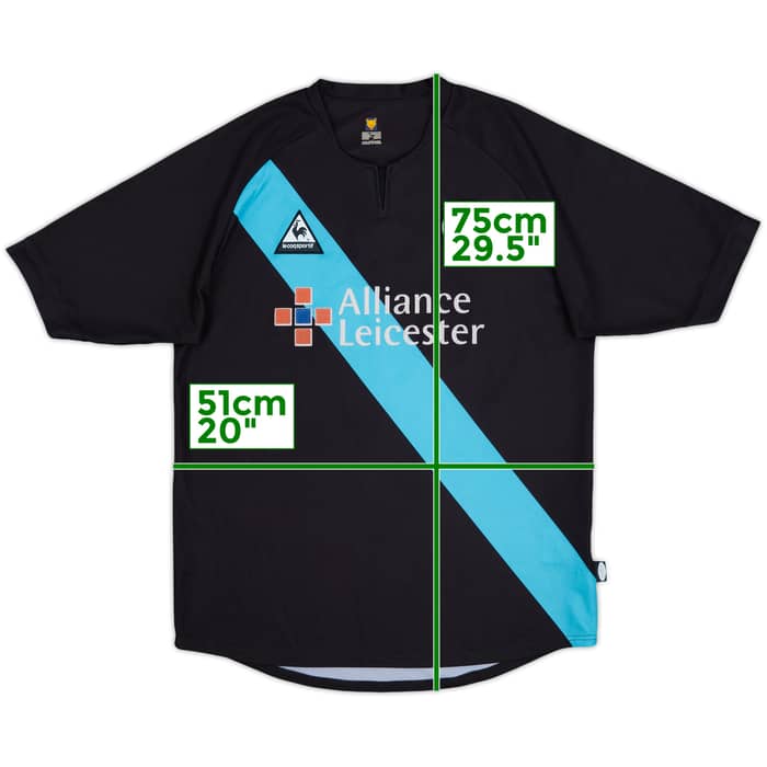 2003-04 Leicester Away Shirt #3 - 6/10 - (M)