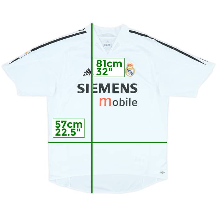 2004-05 Real Madrid Home Shirt - 5/10 - (L)