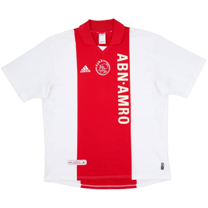 2001-02 Ajax Home Shirt Zlatan #9 - 8/10 - (XL)
