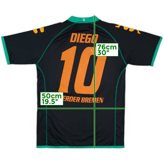2008-09 Werder Bremen Third Shirt Diego #10 - 6/10 - (L)