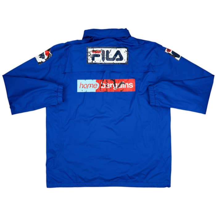 2012-14 Tranmere Rovers Fila Hooded Rain Jacket - 5/10 - (XL)