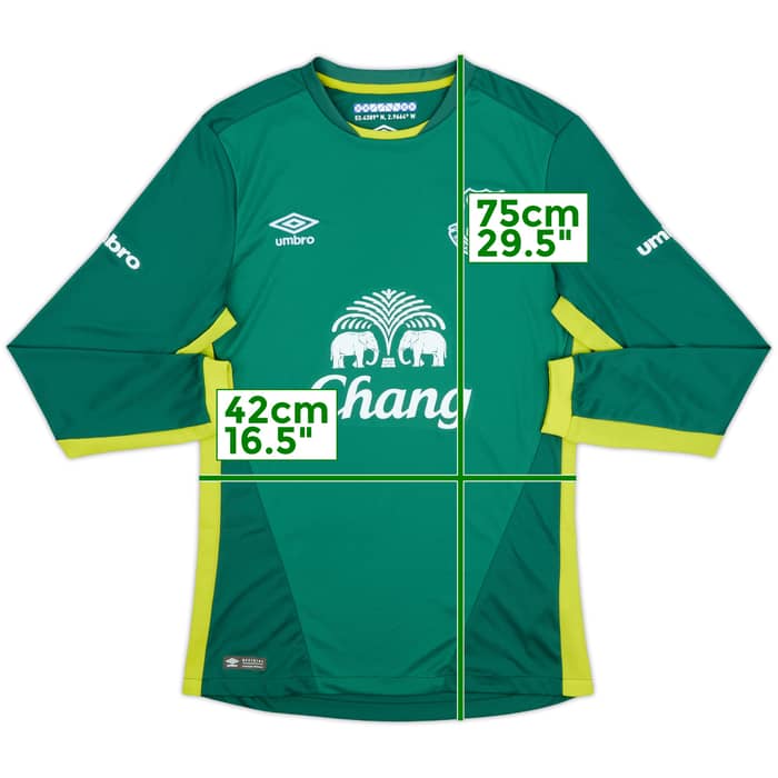 2016-17 Everton GK Shirt - 10/10 - (S)