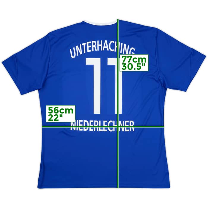 2011-12 Unterhaching Third Shirt Niederlechner #11 - 6/10 - (L)