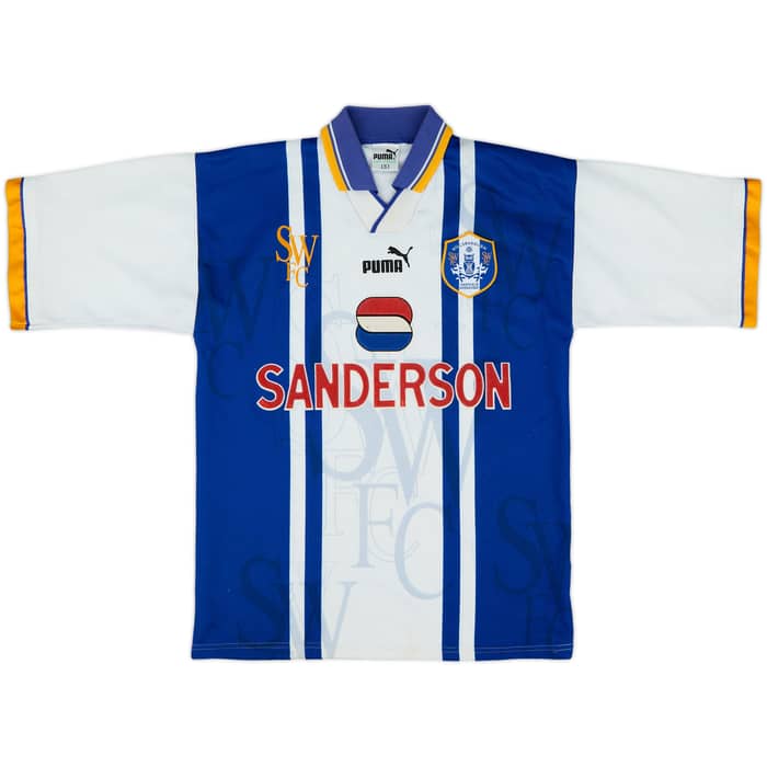 1995-97 Sheffield Wednesday Home Shirt - 8/10 - (S)