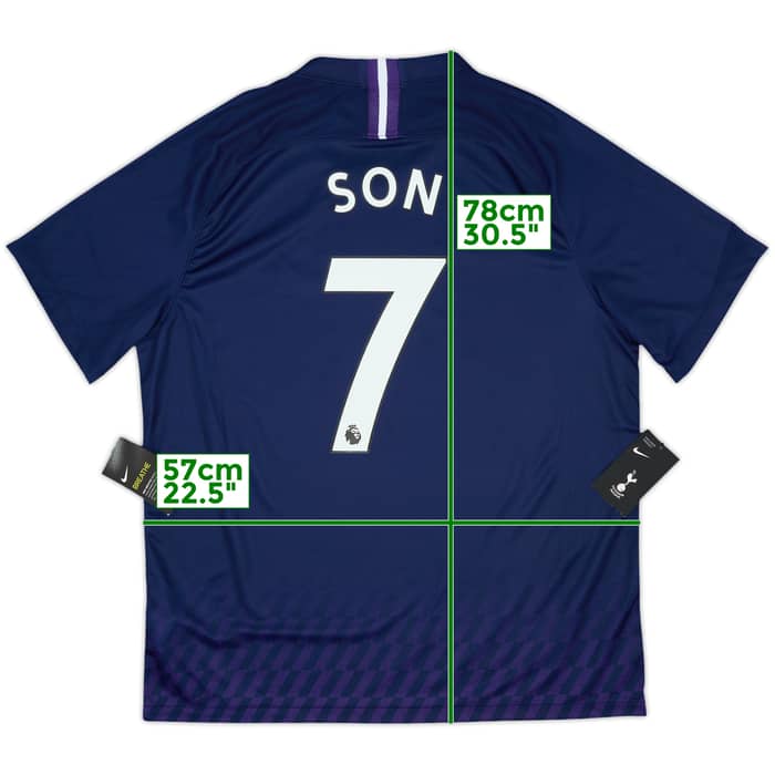 2019-20 Tottenham Away Shirt Son #7 (XL)