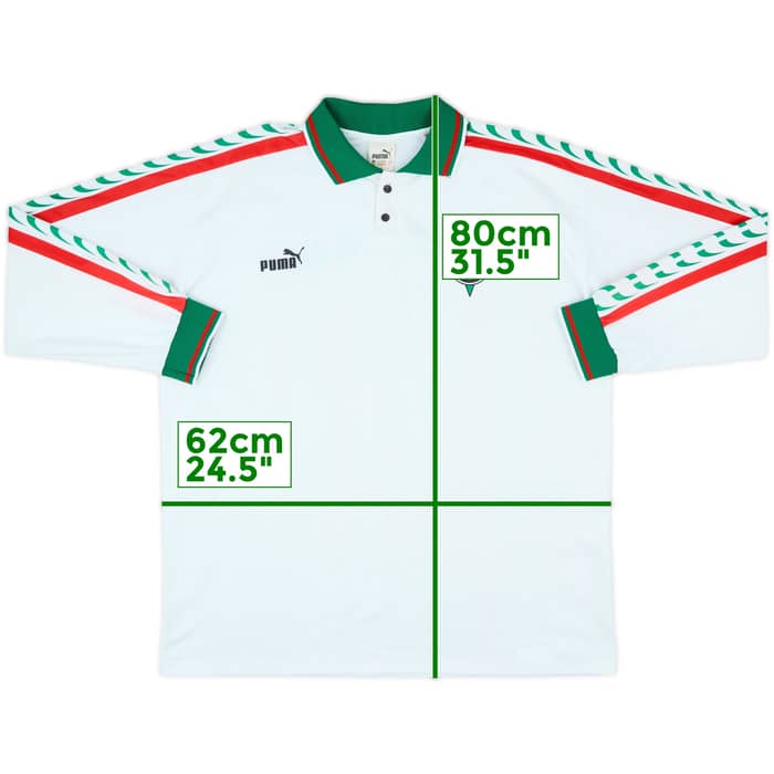 1996-98 Bulgaria Home L/S Shirt - 7/10 - (XL)