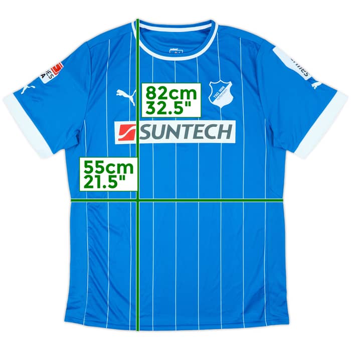2012-13 TSG Hoffenheim Home Shirt - 8/10 - (XXL)