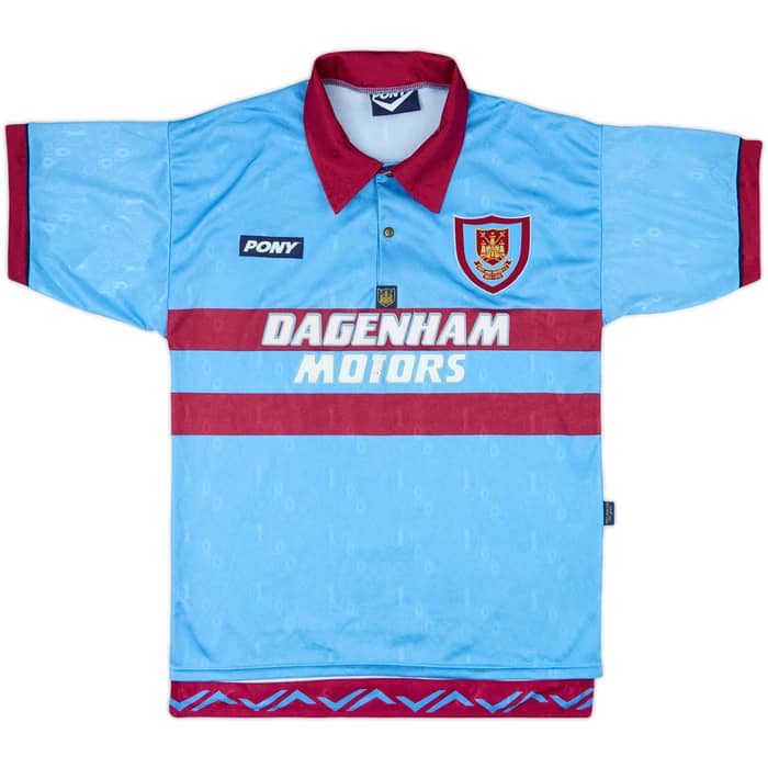 1995-97 West Ham Centenary Away Shirt Lampard #26 - 7/10 - (M)