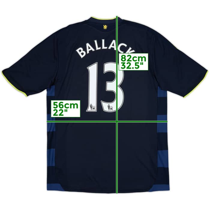 2009-10 Chelsea Away Shirt Ballack #13 - 6/10 - (XL)