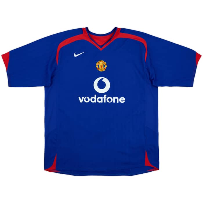 2005-06 Manchester United Away Shirt Ferdinand #5 - 9/10 - (XXL)