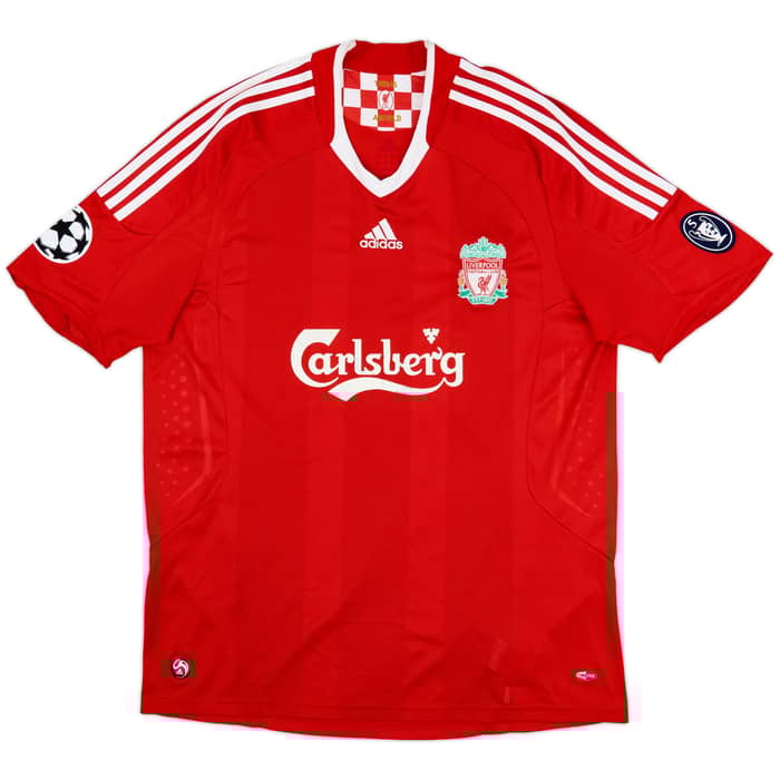 2008-10 Liverpool Home Shirt Torres #9 - 6/10 - (XL)