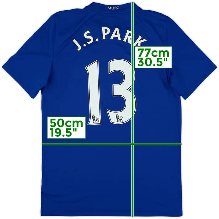 2008-09 Manchester United Third Shirt J.S.Park #13 - 8/10 - (M)