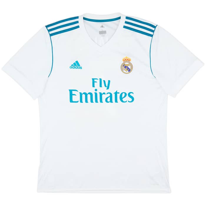 2017-18 Real Madrid Home Shirt Ronaldo #7 - 8/10 - (L)