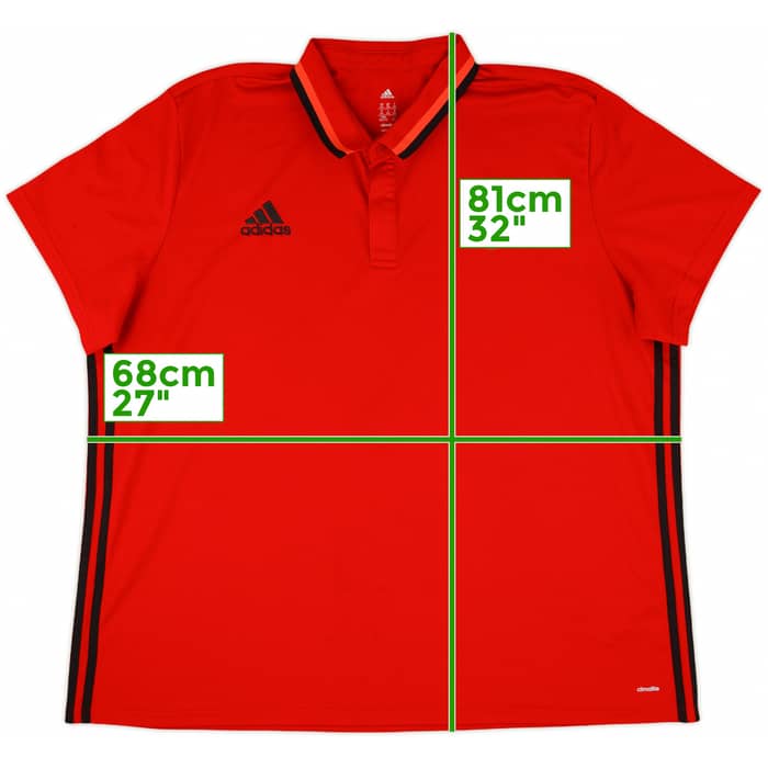 2016-17 Brentford adidas Polo Shirt - 10/10 - (3XL)