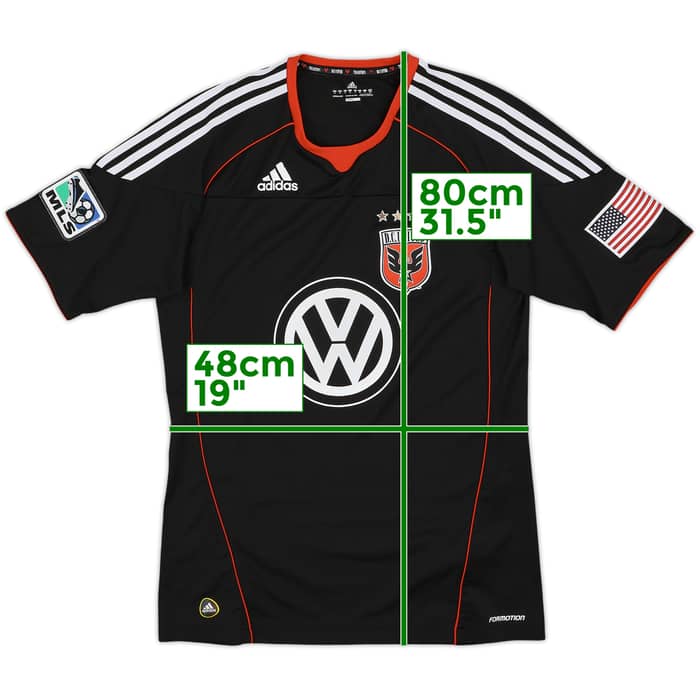 2010-11 DC United Authentic Home Shirt - 9/10 - (M)