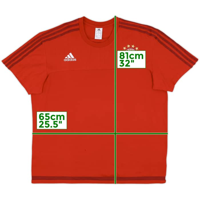 2015-16 Bayern Munich adidas Cotton Tee - 5/10 - (XXL)