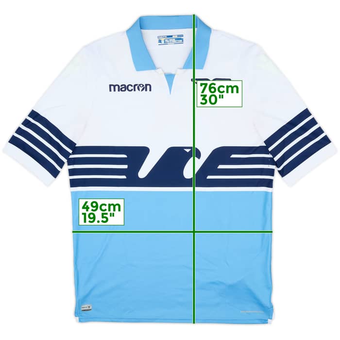 2018-19 Lazio Home Shirt - 9/10 - (M)