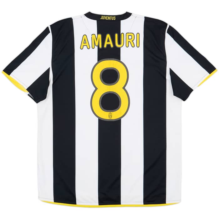 2008-09 Juventus Home Shirt Amauri #8 - 6/10 - (L)