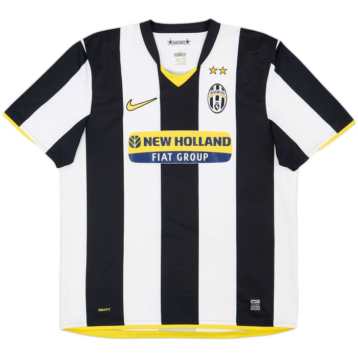 2008-09 Juventus Home Shirt Amauri #8 - 6/10 - (L)