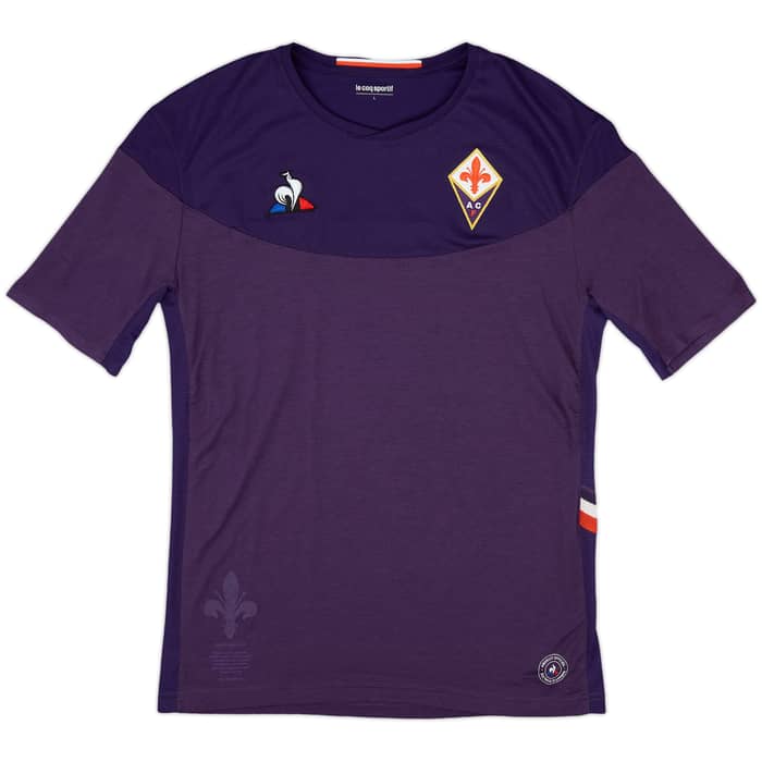 2019-20 Fiorentina Le Coq Sportif Training Shirt - 7/10 - (L)