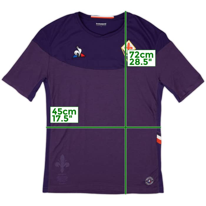 2019-20 Fiorentina Le Coq Sportif Training Shirt - 7/10 - (L)