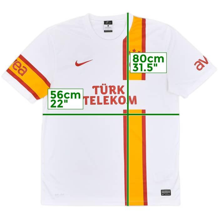 2012-13 Galatasaray Basic Away Shirt - 8/10 - (L)