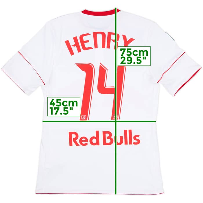 2010 New York Red Bulls Home Shirt Henry #14 - 9/10 - (S)