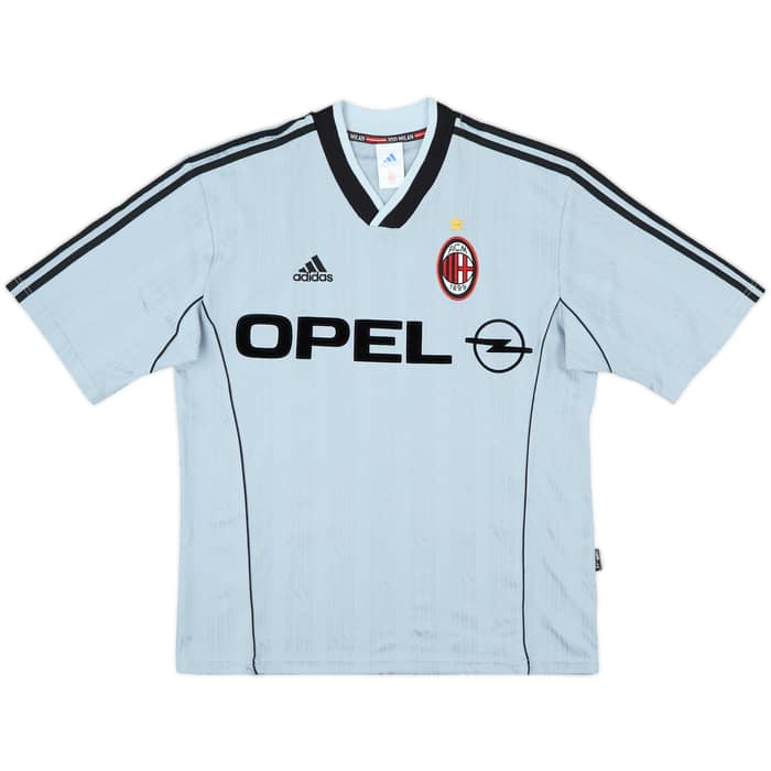 1998-00 AC Milan adidas Training Shirt - 9/10 - (M)