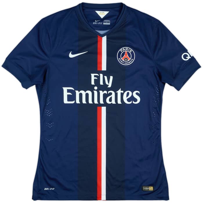 2014-15 Paris Saint-Germain Authentic Home Shirt Ibrahimovic #10 - 10/10 - (L)