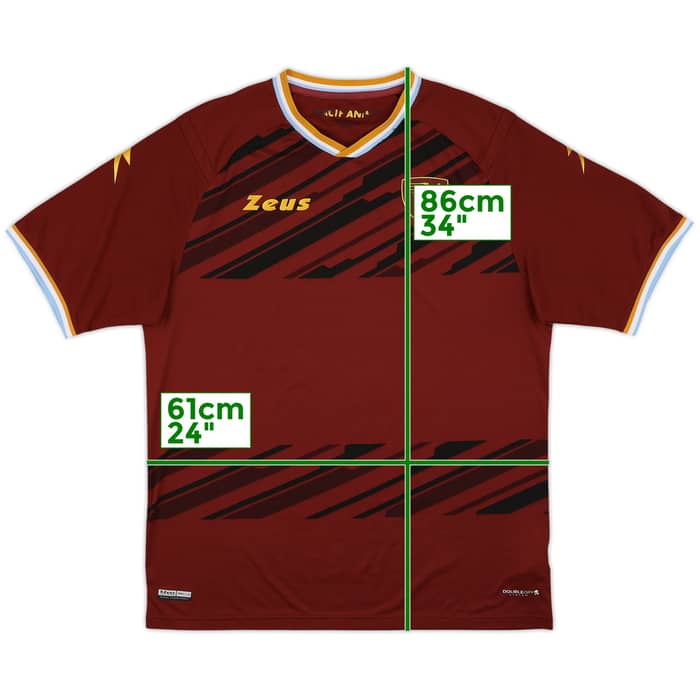2020-21 Salernitana Home Shirt - 8/10 - (3XL)