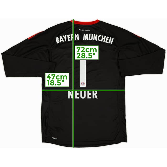 2017-18 Bayern Munich GK Shirt Neuer #1 - 9/10 - (XL.Boys)