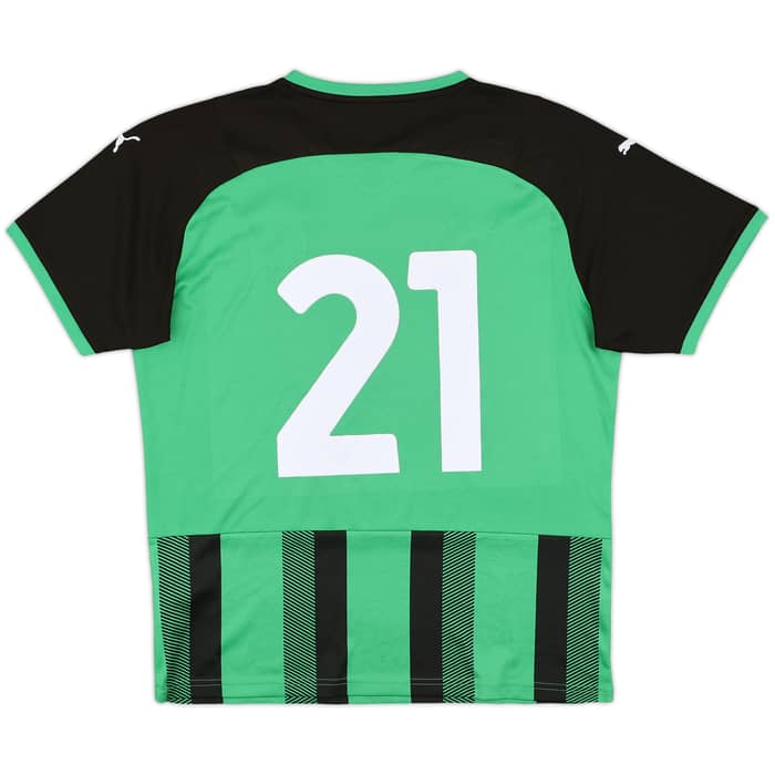 2021-22 Sassuolo Home Shirt #21 - 9/10 - (L)