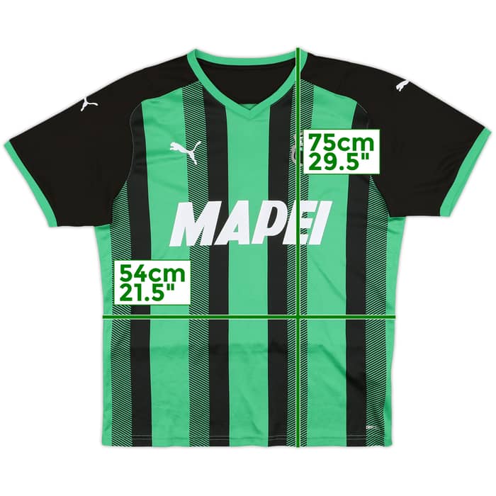2021-22 Sassuolo Home Shirt #21 - 9/10 - (L)