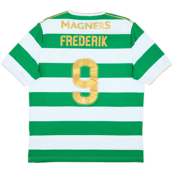 2017-18 Celtic 'Lisbon Lions 50th Anniversary' Home Shirt Frederik #9 - 7/10 - (L)