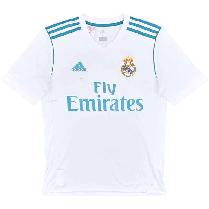2017-18 Real Madrid Home Shirt - 6/10 - (L.Boys)
