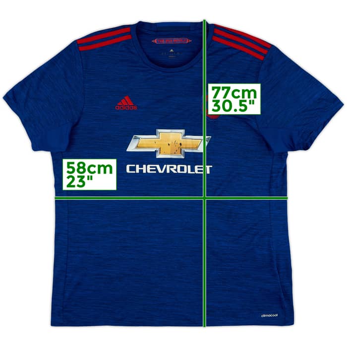 2016-17 Manchester United Away Shirt - 5/10 - (XL)