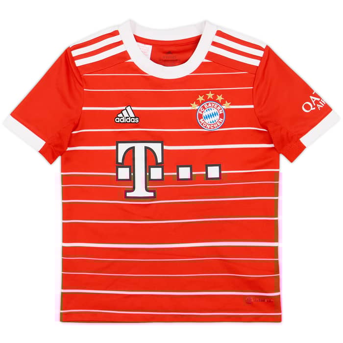 2022-23 Bayern Munich Home Shirt - 7/10 - (S.Boys)