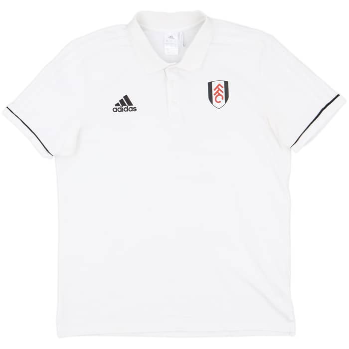 2017-18 Fulham adidas Polo Shirt - 9/10 - (XL)