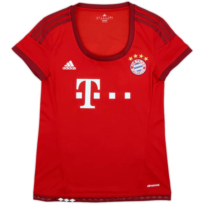 2015-16 Bayern Munich Home Shirt Alaba #27 - 10/10 - (Women's S)