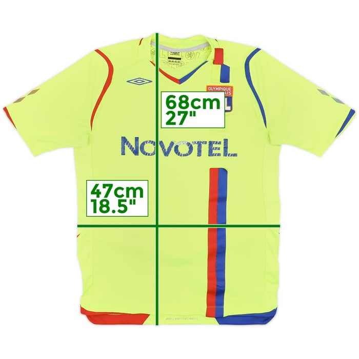 2008-09 Lyon Third Shirt - 4/10 - (XL.Boys)