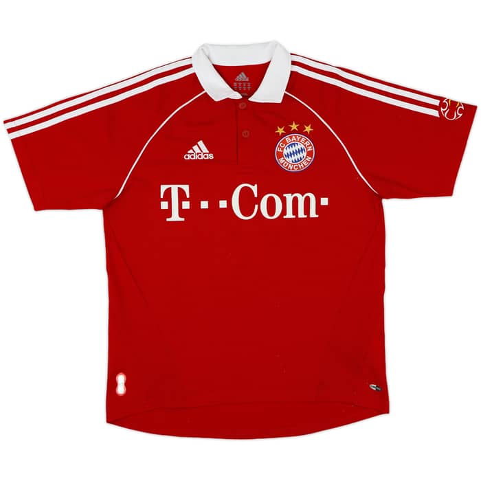 2006-07 Bayern Munich Home Shirt Podolski #11 - 6/10 - (XL.Boys)