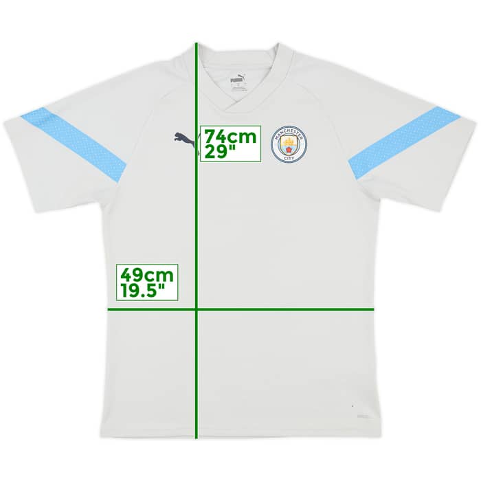 2022-23 Manchester City Puma Training Shirt - 8/10 - (L)